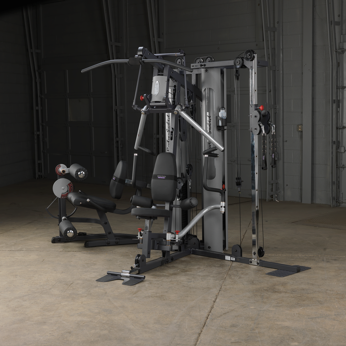 Body Solid G10B Bi-Angular Home Gym with Leg Press