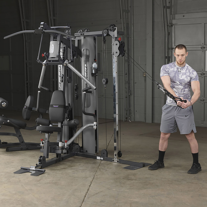 Body Solid G10B Bi-Angular Home Gym with Leg Press