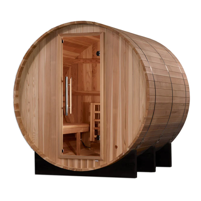Golden Designs Arosa 4 Person Barrel Sauna | GDI-B004-01
