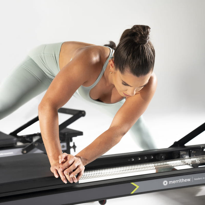 Merrithew MPX Pilates Reformer Bundle with Vertical Stand