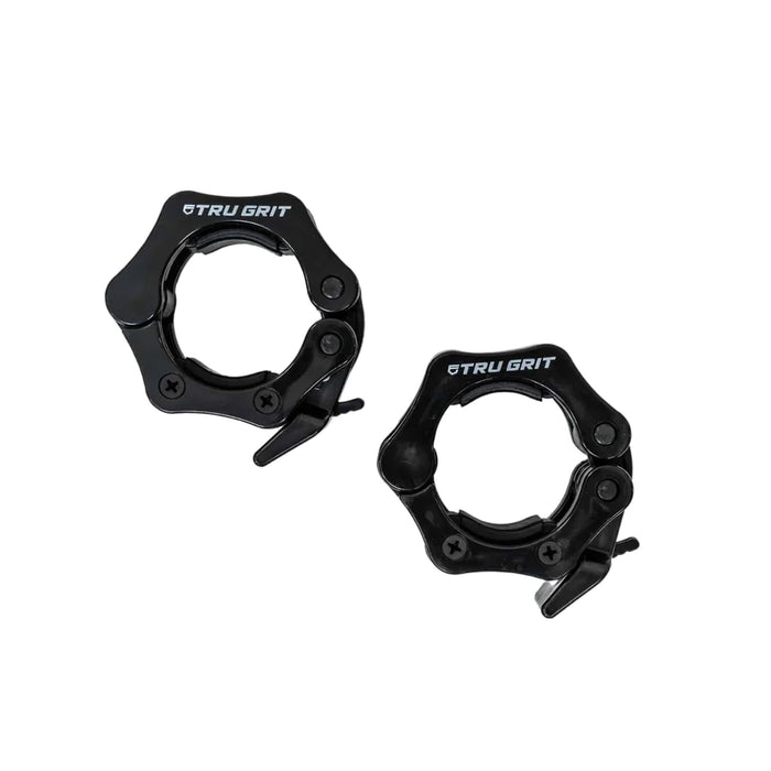 Tru Grit Clamp Black Barbell Collars | COLL1000