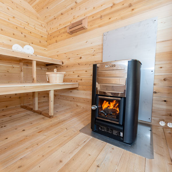 Dundalk Leisurecraft Canadian Timber Georgian Cabin Sauna | CTC88W